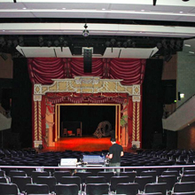The Electro-Voice loudspeakers in the University Concert Hall provide even coverage of the main seating area with plenty of sound pressure in the lower frequency range