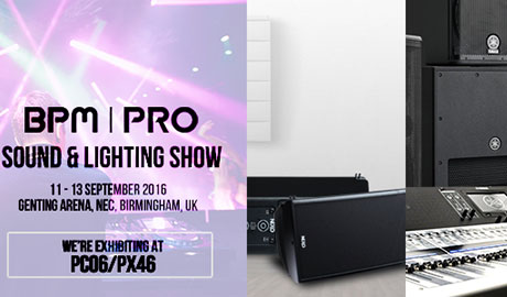 The stand will feature the UK trade show debut of a significant new Yamaha product, alongside the flagship RIVAGE PM10 and CL/QL series digital mixers