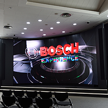 The installed Dynacord and Electro-Voice solution at Bosch offers unique combination of high speech intelligibility, powerful music reproduction and architecture-friendly aesthetics