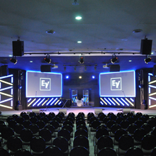 Bridge Church’s system is processed by an Electro-Voice DC-One sound system controller