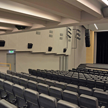 Dynacord D-LITE and A-Line loudspeakers now provide sound reinforcement for another multifunctional room, an art gallery, a dance room and the center’s café