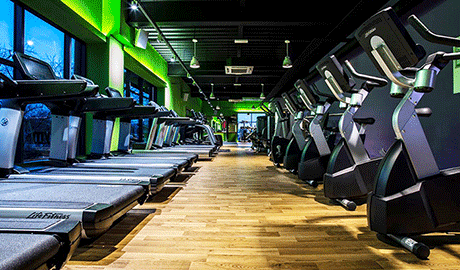 Simply Gym Cwmbran. features a Yamaha CIS audio system