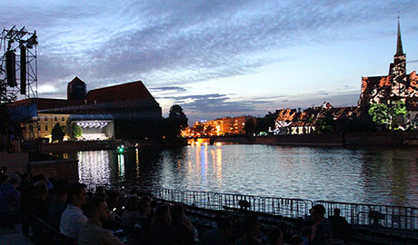The highlight was The Flow II, which took place around the River Odra during the evening of 11th June