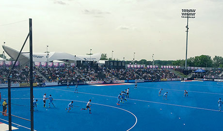 Taking place at the Lee Valley Hockey & Tennis Centre in London’s Queen Elizabeth Olympic Park, a QL5 was used for the broadcast mix and a TF1 for live commentary, announcements and background music for the spectators