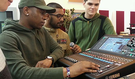The Live Sound modules give students the chance to experience hands-on mixing with the QL1 and LS9-16